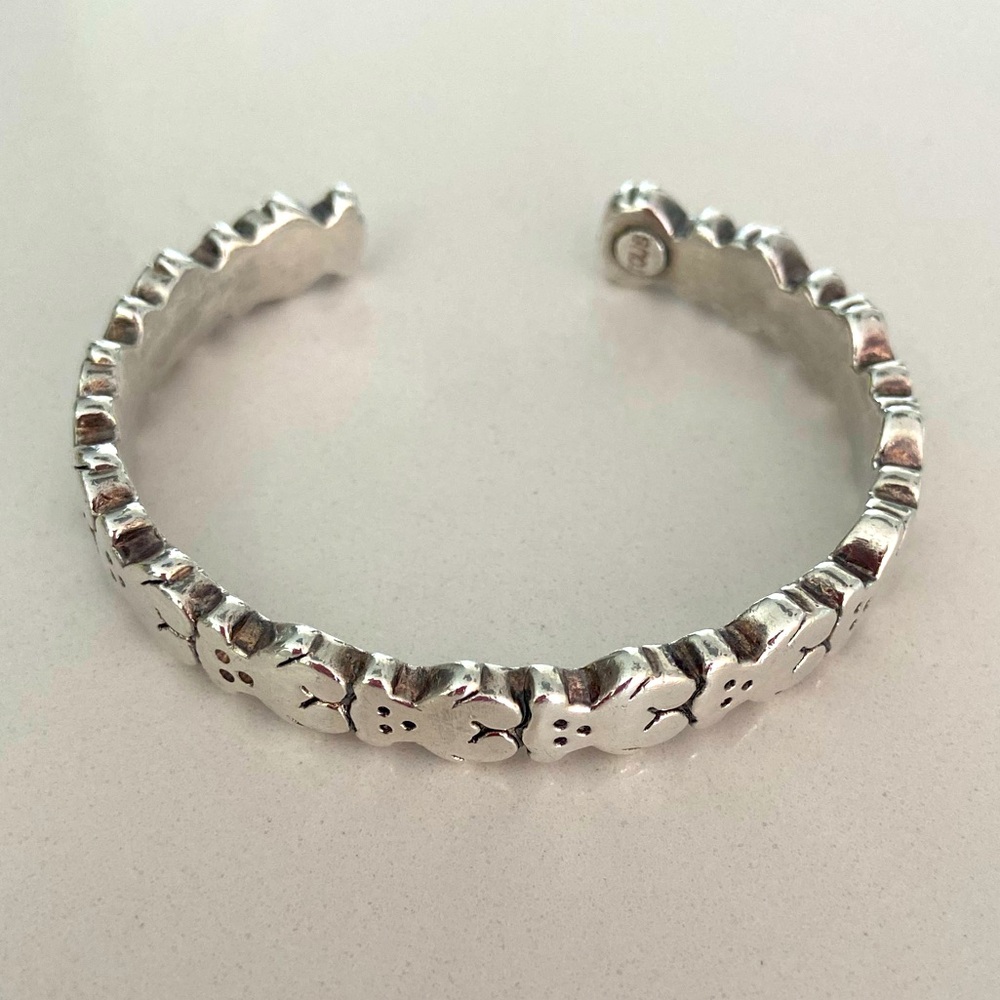TOUS Silver Cuff with Bears